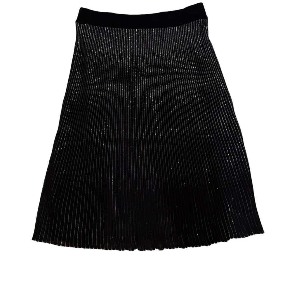 Escada Black and Silver Skirt size 36